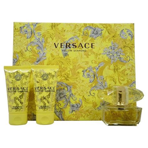 versace yellow diamond perfume gift set 50ml|Versace Yellow Diamond 6.7 oz.